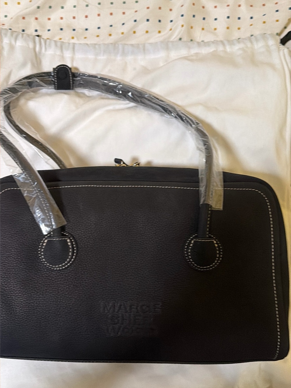 Marge Sherwood Boston Bag Black Women’s Tote Handbag